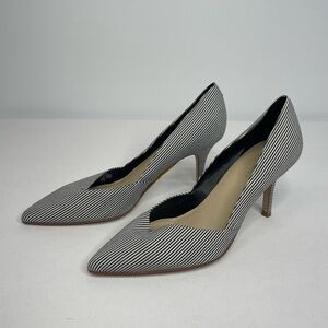Marc Fisher striped heels (SB1#95)